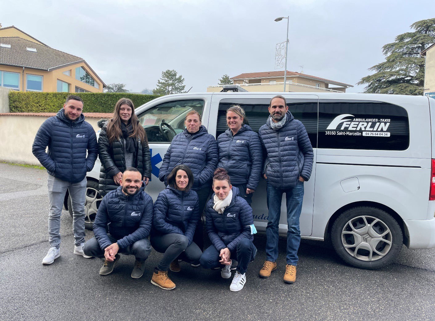 Ambulances Ferlin en action